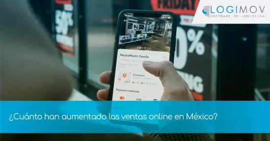 ¿Cuánto han aumentado las ventas online en México?